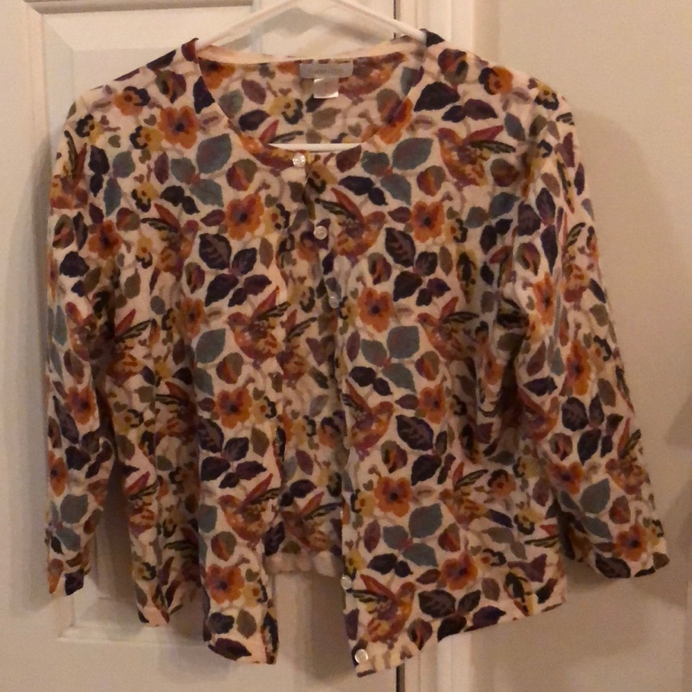 Garnet Hill cardigan